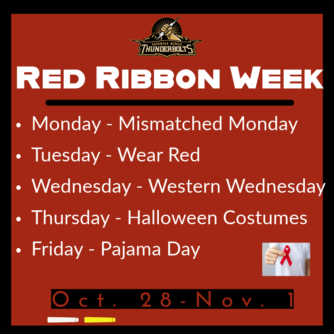 Red Ribbon Week Flyer