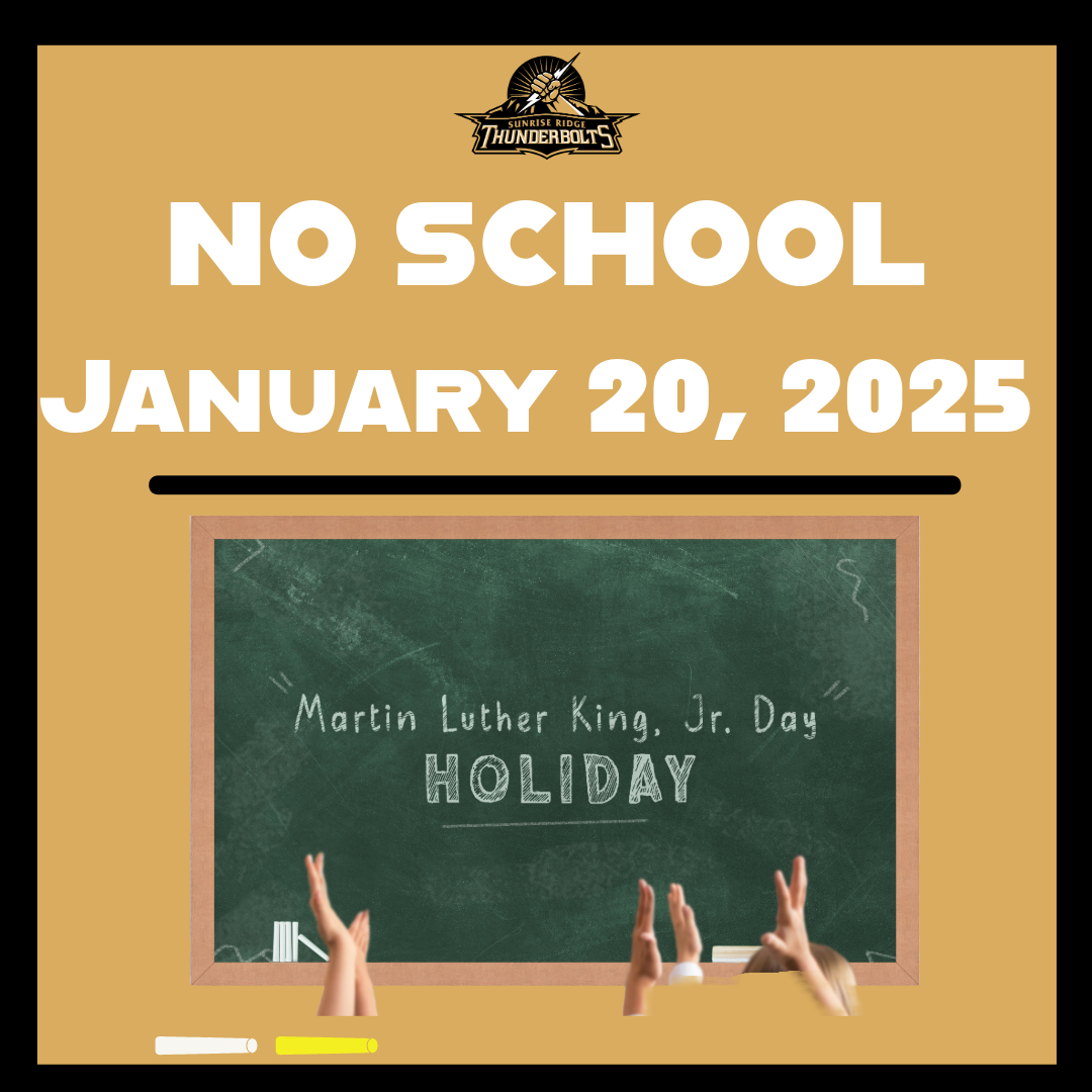 No School Dec 21- Jan. 3